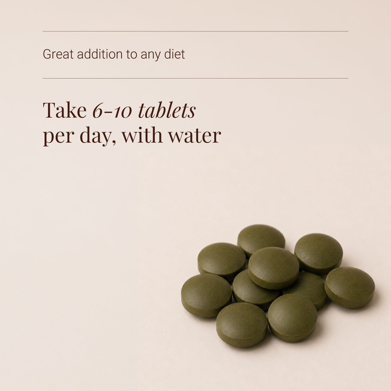 KIKI Health Organic Chlorella 500mg