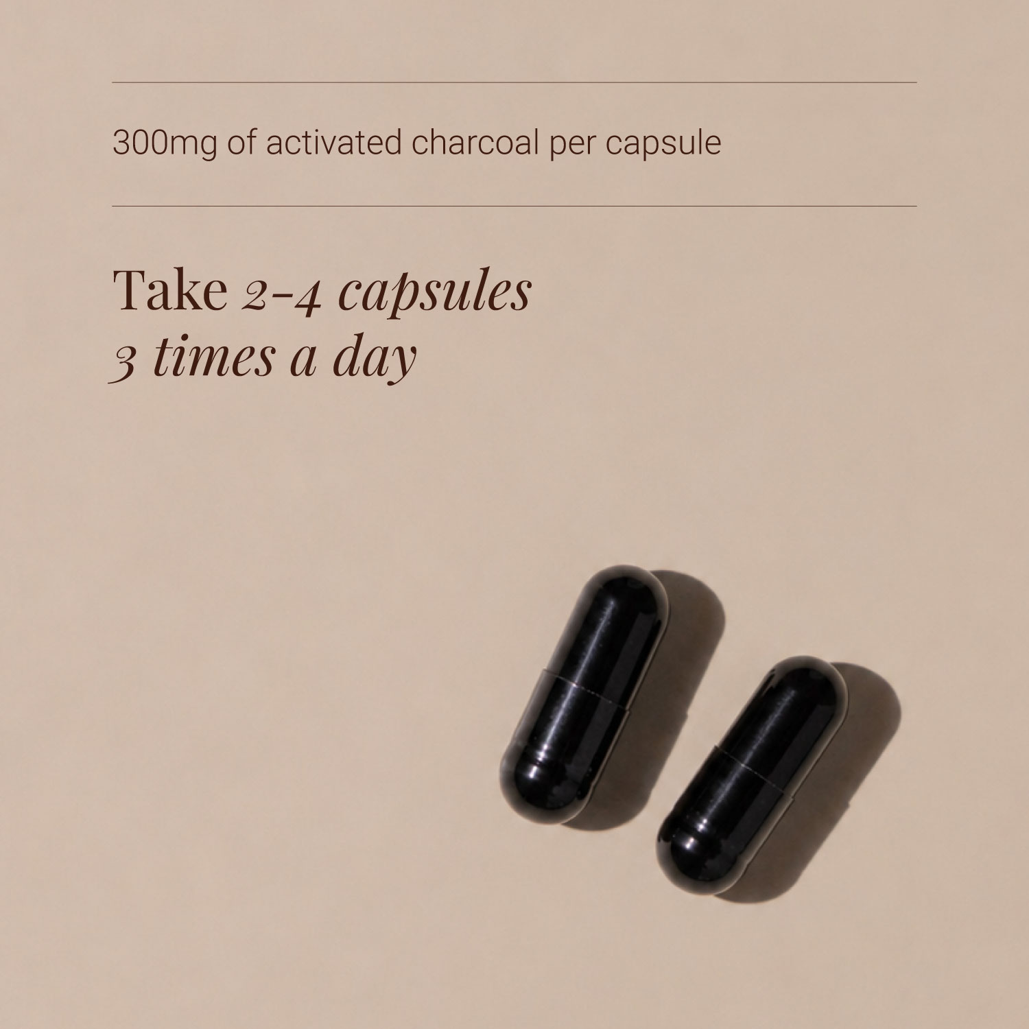 KIKI Health Activated Charcoal 300mg