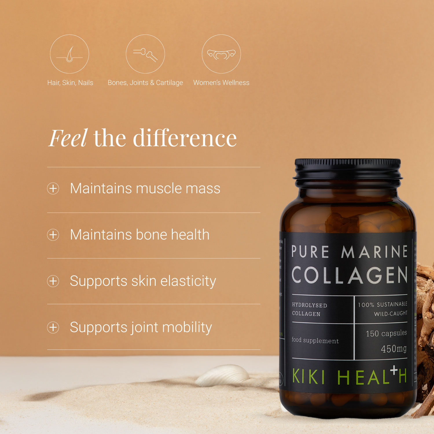 KIKI Health Pure Marine Collagen 450mg