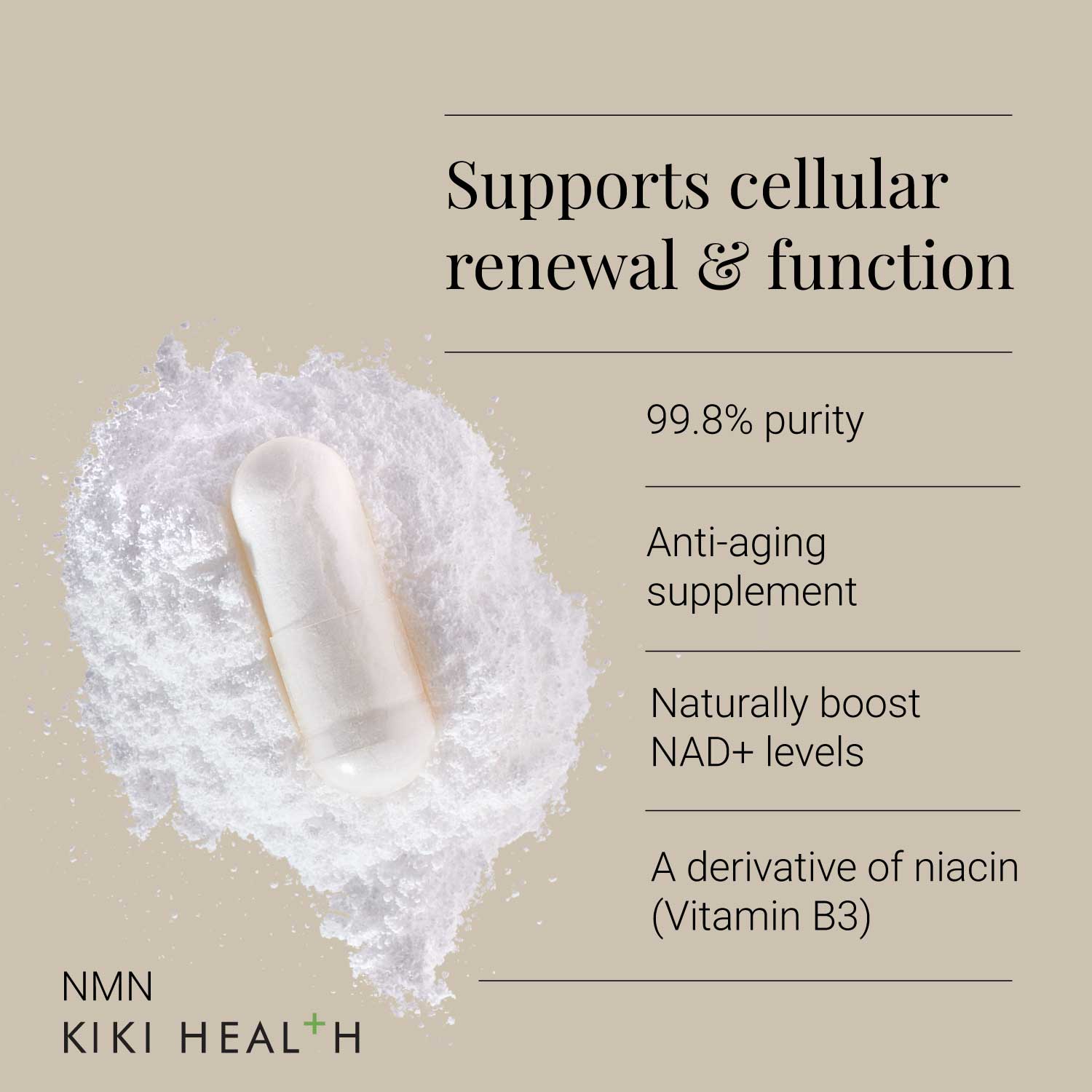 KIKI Health NMN 500mg