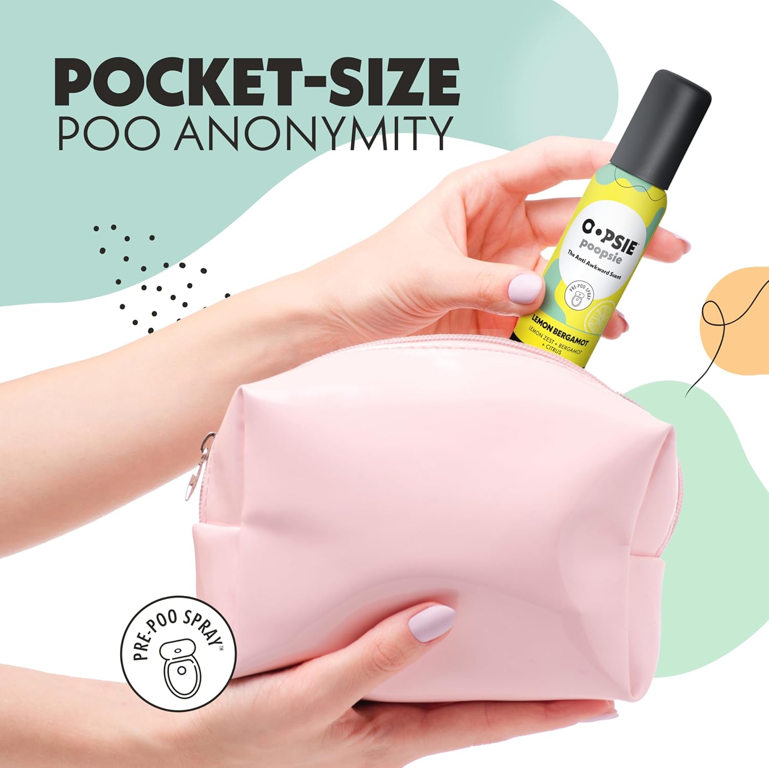 Oopsie Poopsie Lemon Bergamot Toilet Spray