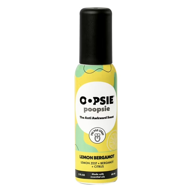 Oopsie Poopsie Lemon Bergamot Toilet Spray