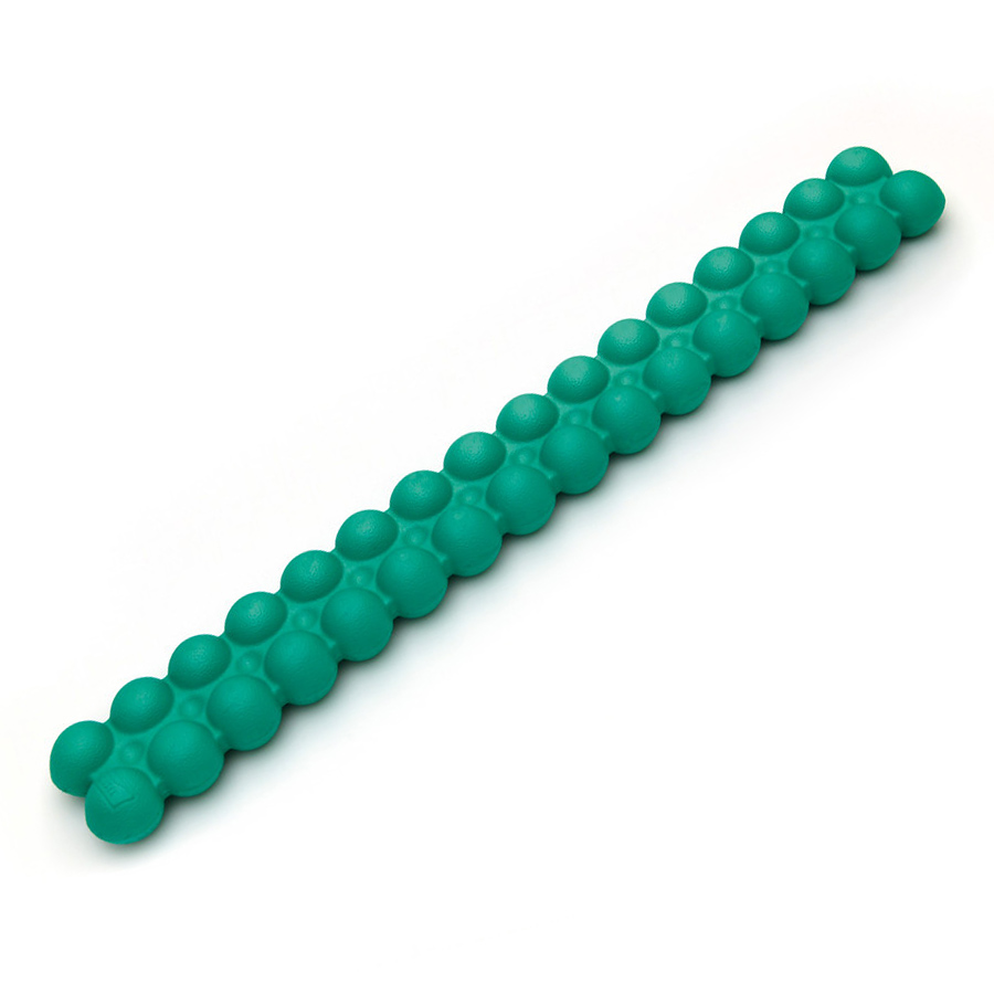 Junior Spinefitter by Sissel in green, a child-sized spinal training and posture tool with raised nodules designed for core stability, posture correction and motor skill development