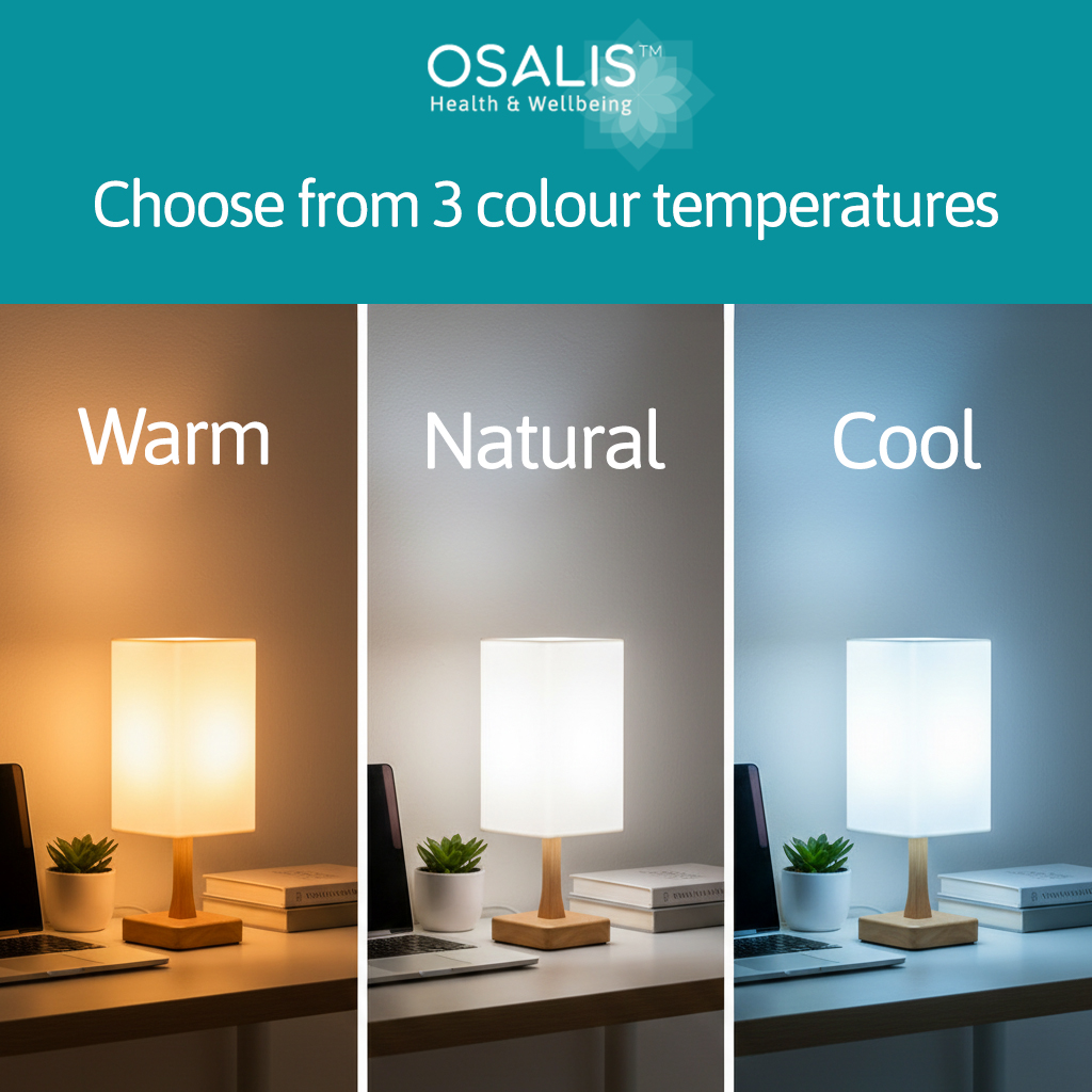 Osalis 10,000 Lux Desk SAD Lamp