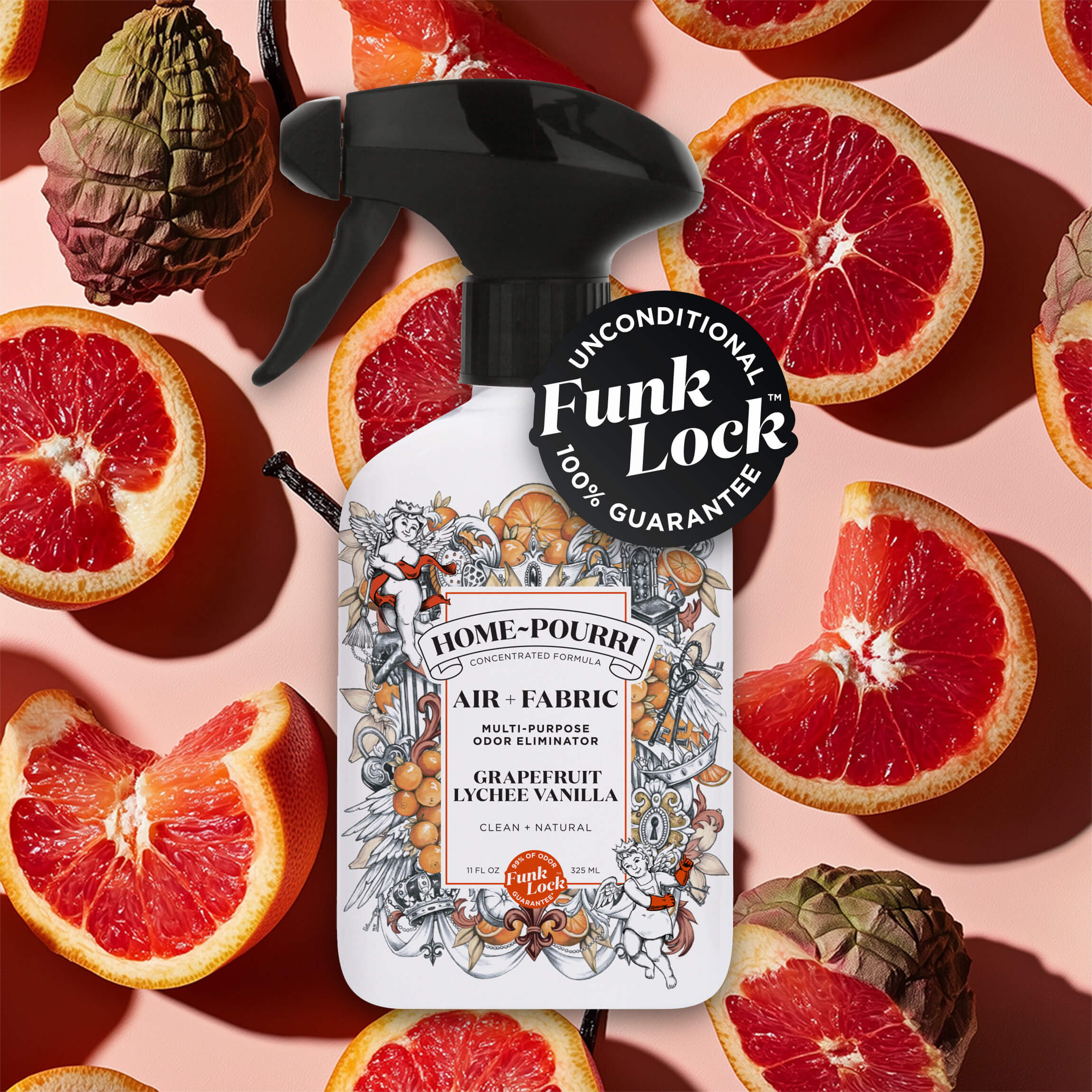 Home Pourri Grapefruit Lychee Vanilla Room Spray
