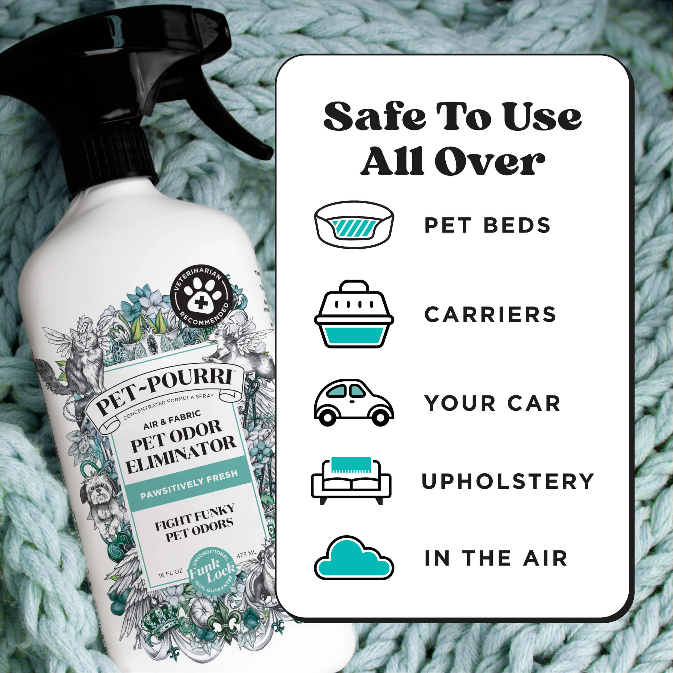 Pet Pourri Pawsitively Fresh Room Spray
