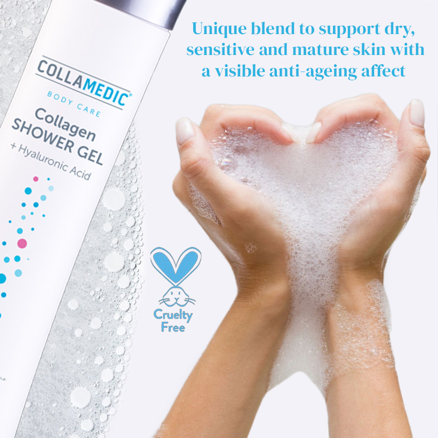 Collamedic Collagen and Hyaluronic Acid Shower Gel 
