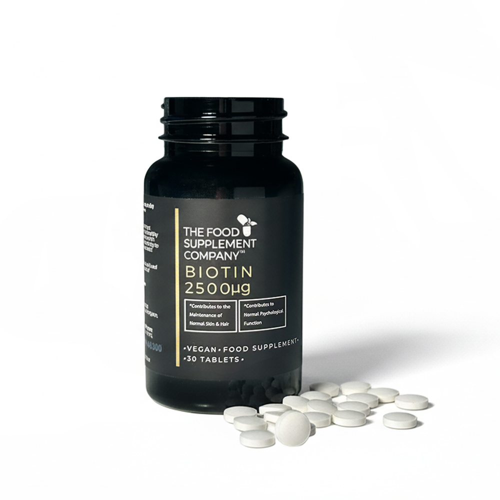 The Food Supplement Company Biotin Tablets 2500μg