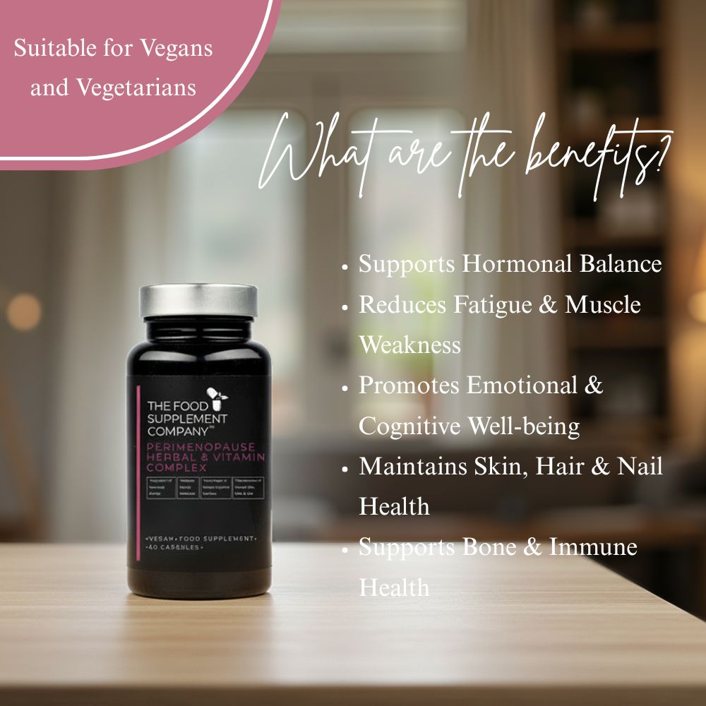 Perimenopause Herbal & Vitamin Complex Capsules