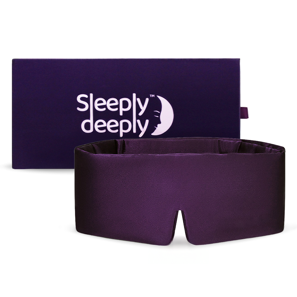 Sleeply Deeply Satin Blackout Sleep Mask