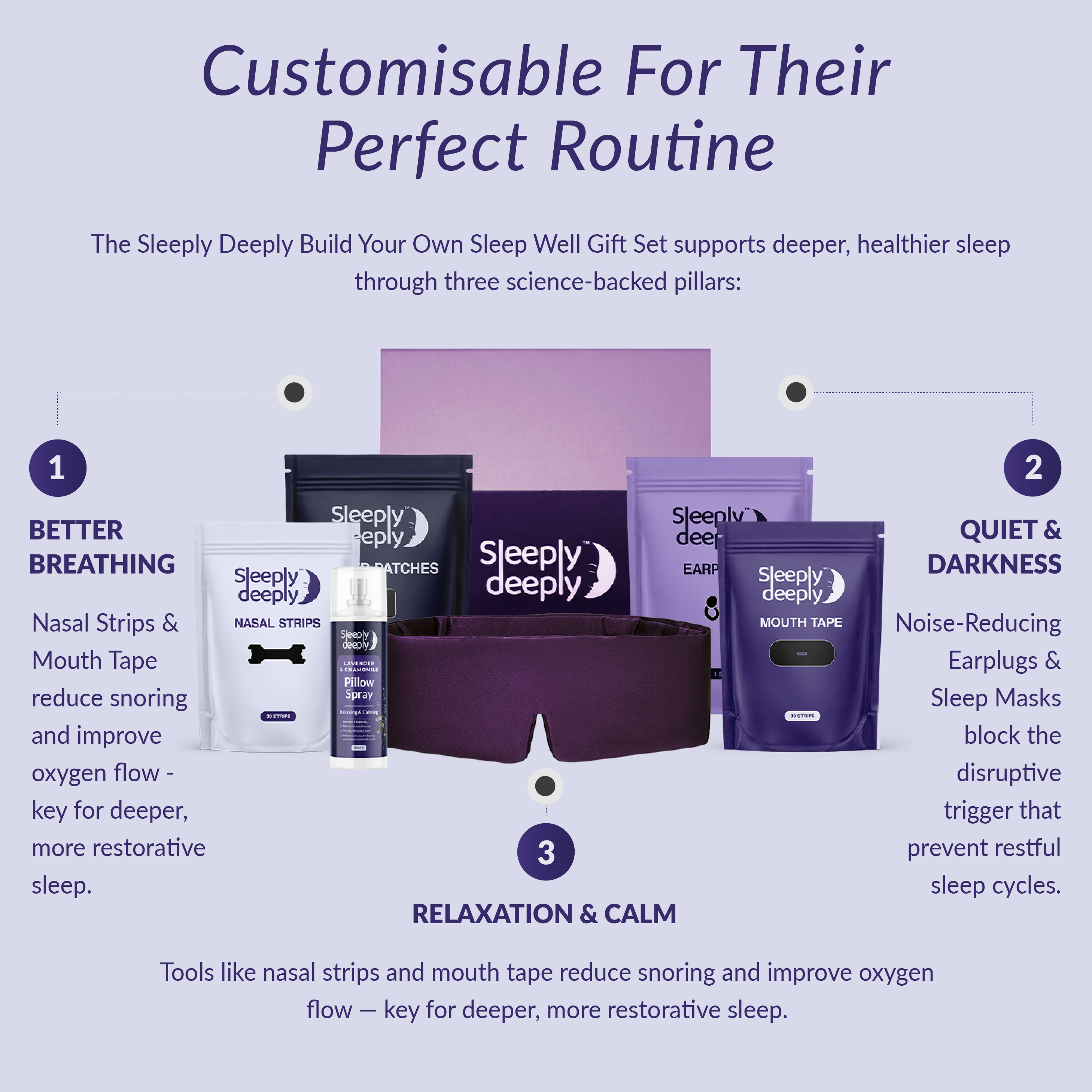 Sleeply Deeply Build Your Own Sleep Well Gift Set