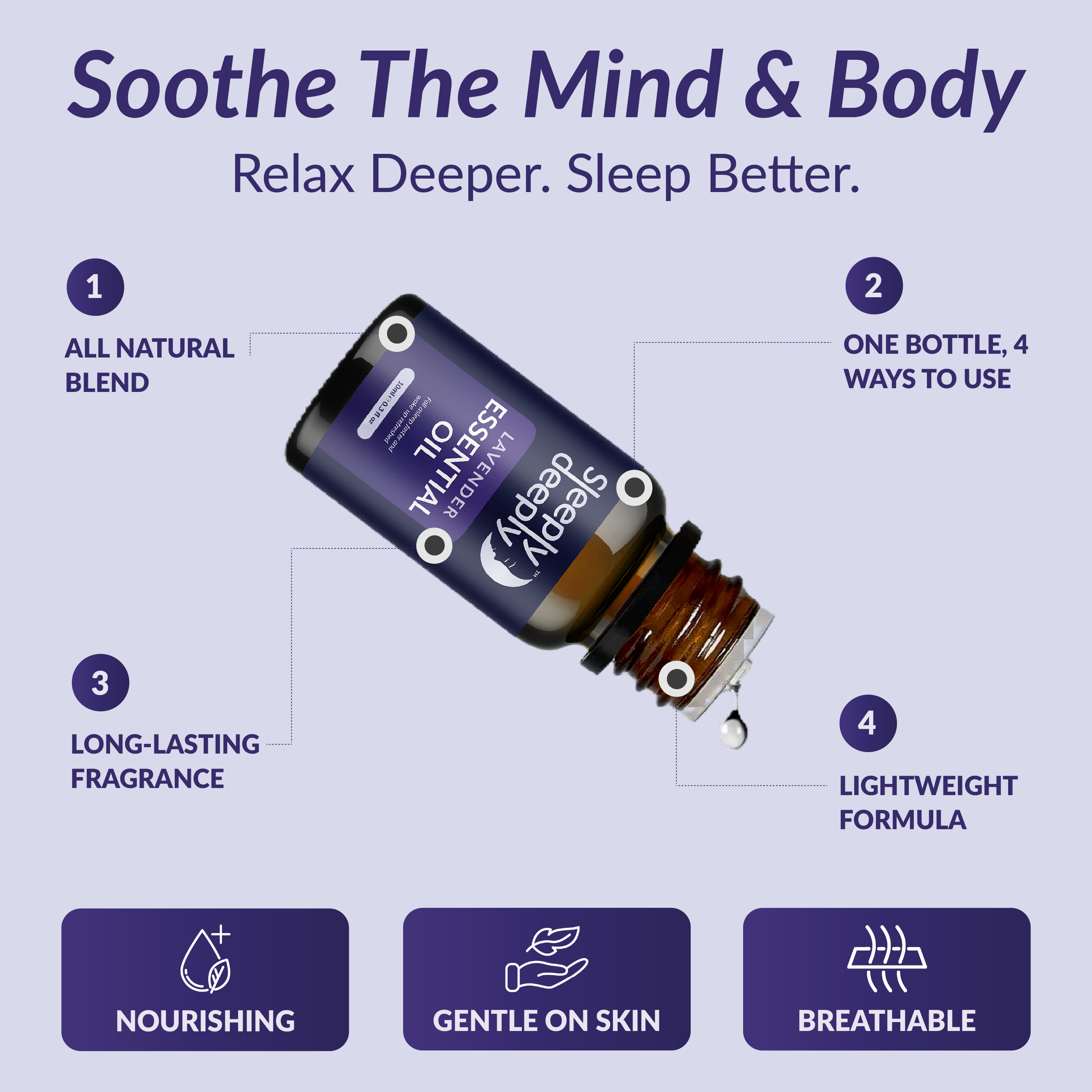 Sleeply Deeply Lavender Essential Oil Blend