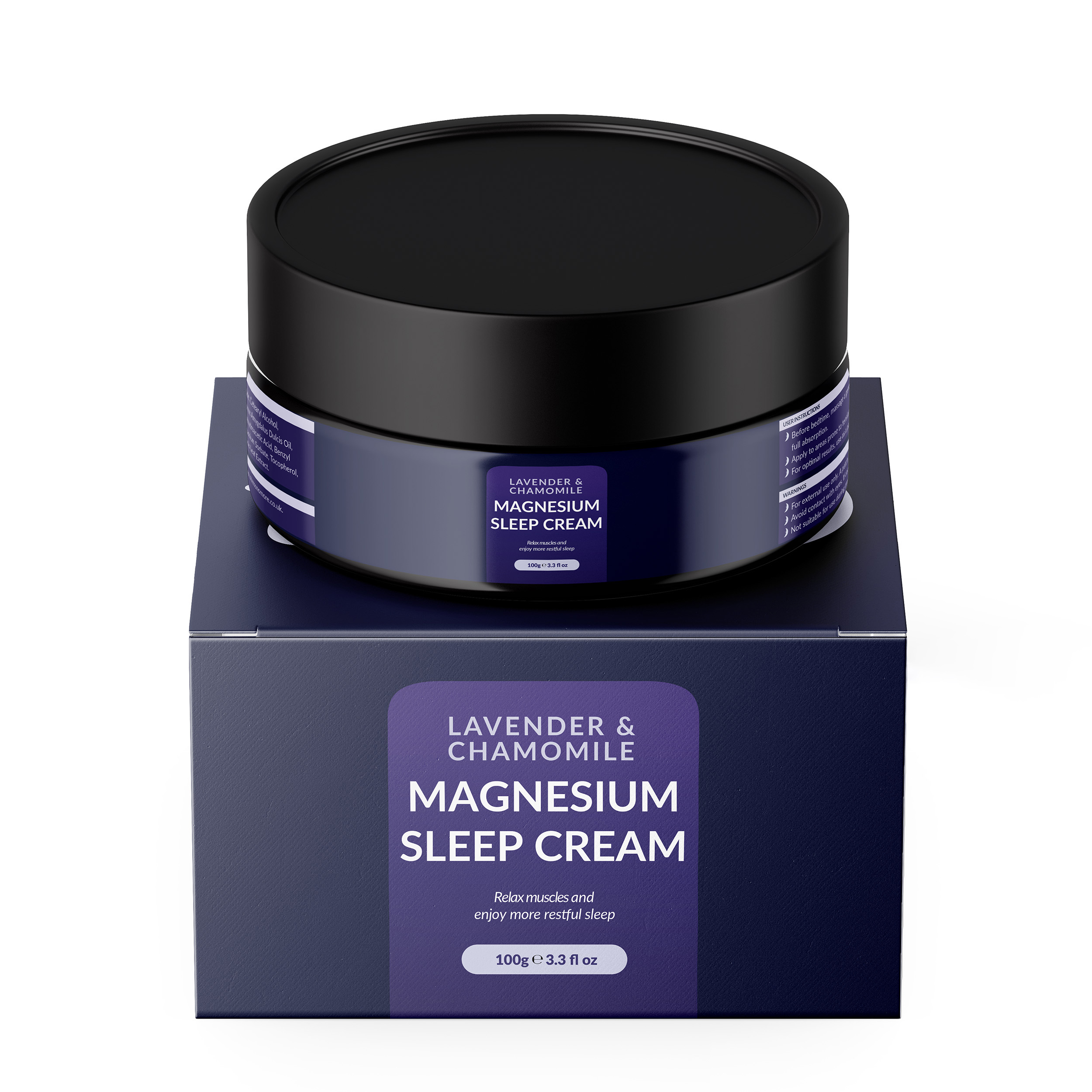 Sleeply Deeply Lavender & Chamomile Magnesium Sleep Cream