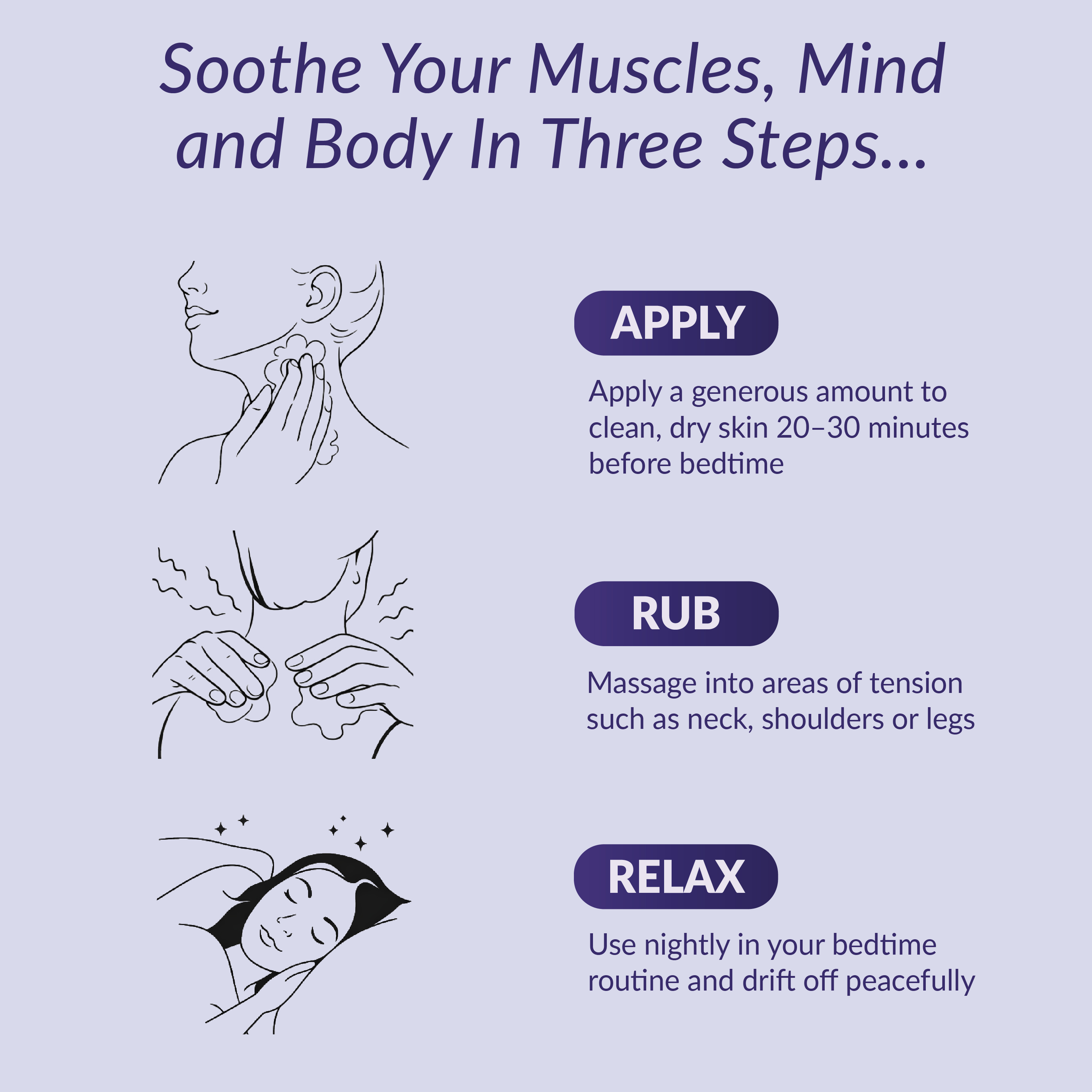 Sleeply Deeply Lavender & Chamomile Magnesium Sleep Cream