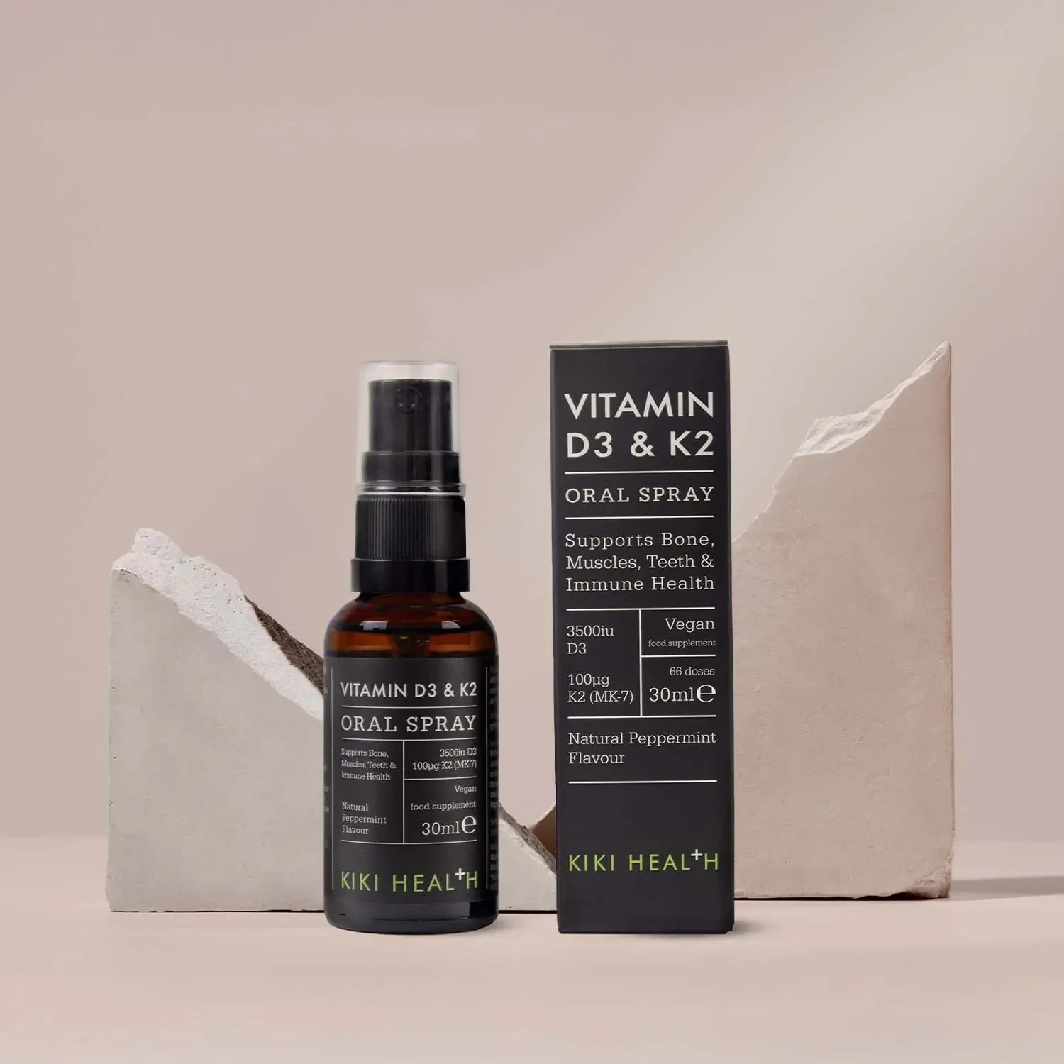 KIKI Health Vitamin D3 + K2 Oral Spray