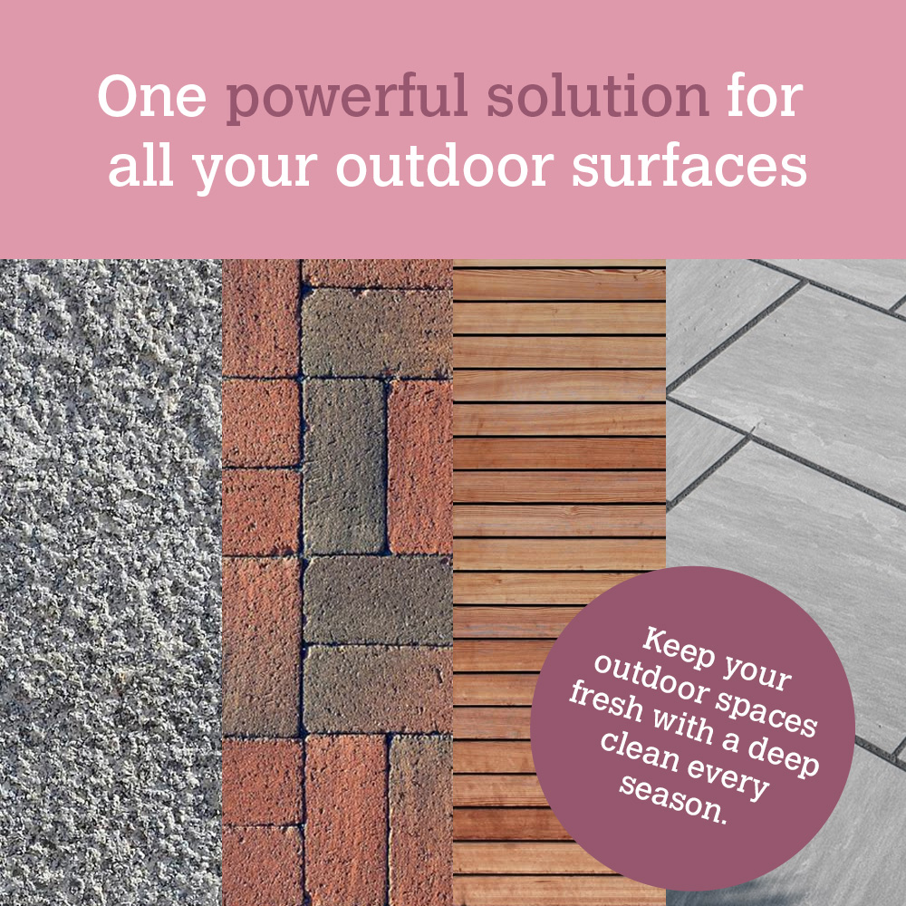 Professional Strength Outdoor Path & Patio Cleaner Concentrate