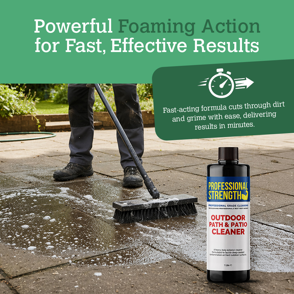 Professional Strength Outdoor Path & Patio Cleaner Concentrate