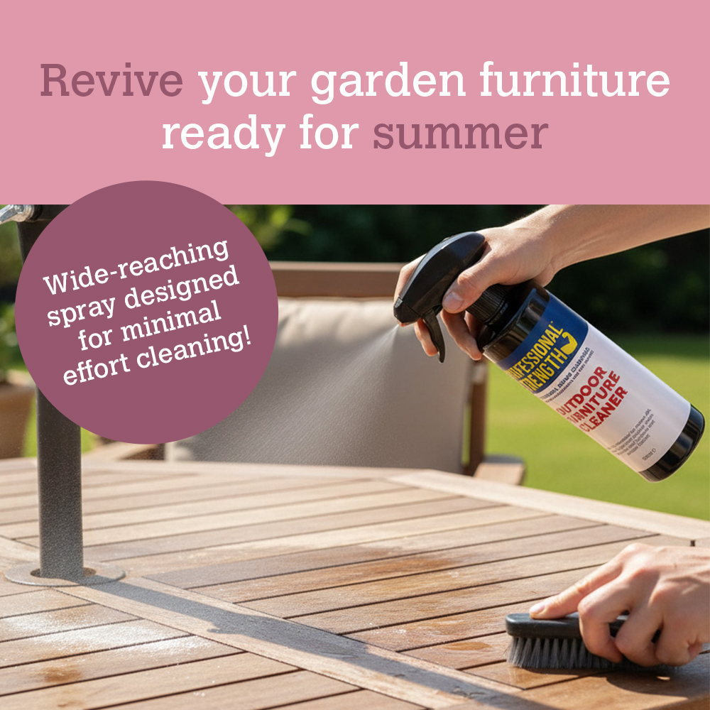 Professional Strength Outdoor Furniture Cleaner