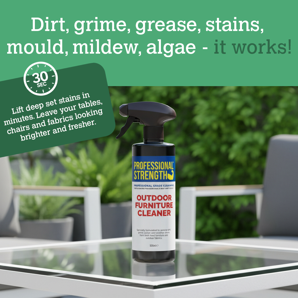 Professional Strength Outdoor Furniture Cleaner