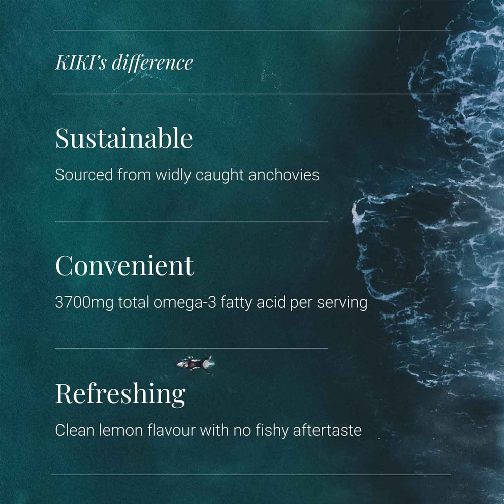 KiKI Health Omega 3 Fish Oil 125ML