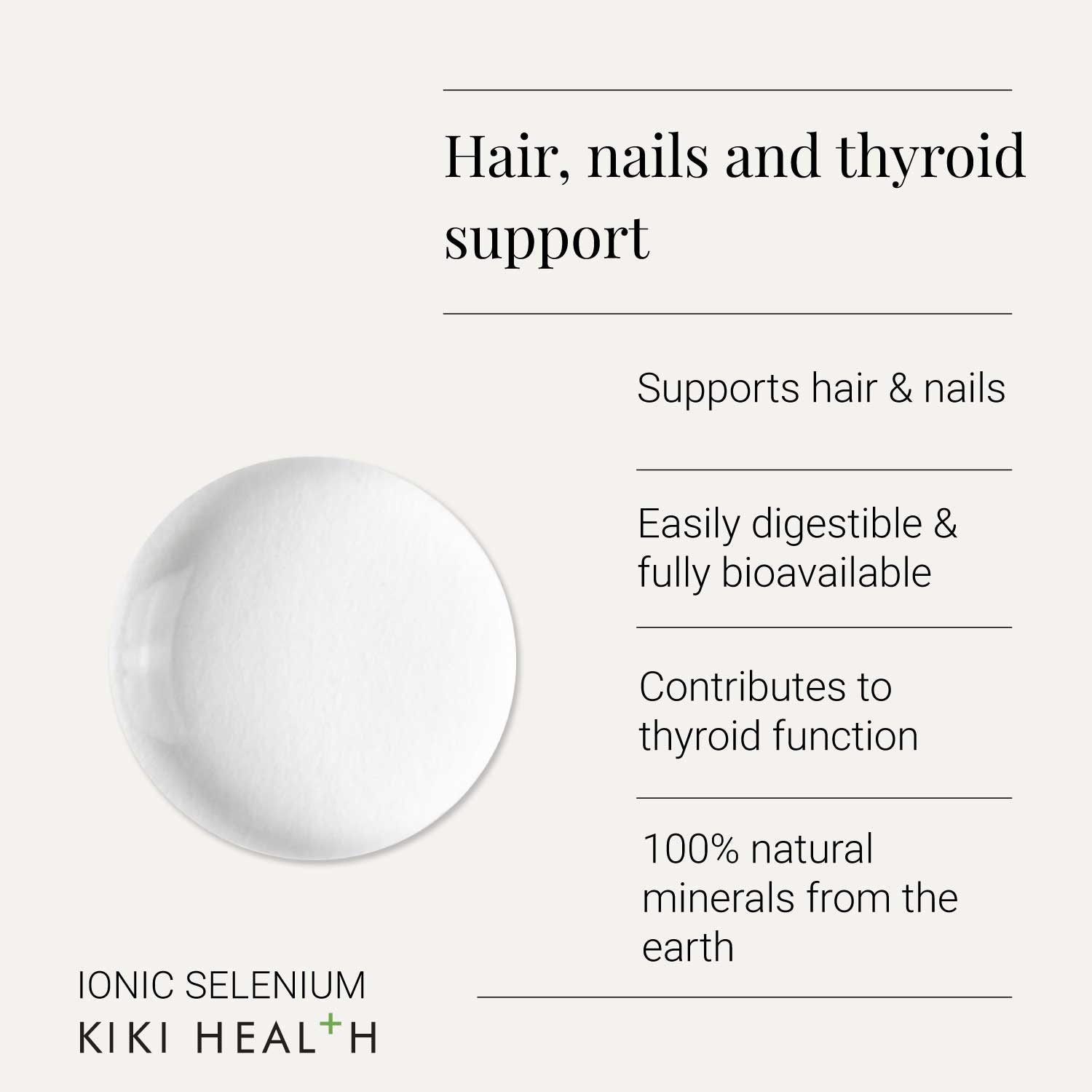 KIKI Health Ionic Selenium Liquid Concentrate 50ml