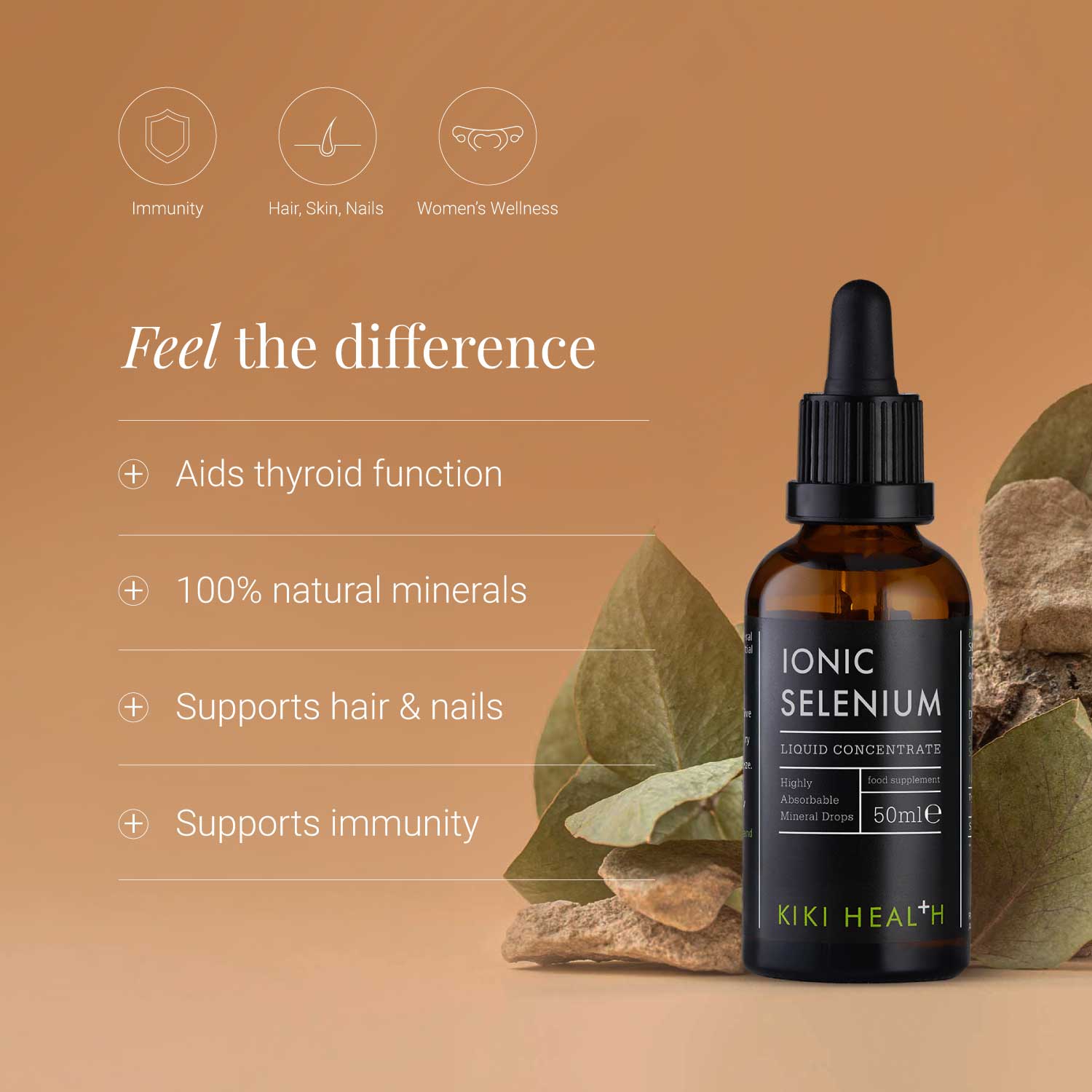 KIKI Health Ionic Selenium Liquid Concentrate 50ml