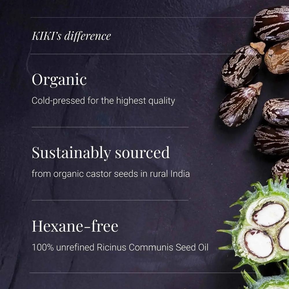 KIKI Health Organic Castor Oil - 250ml