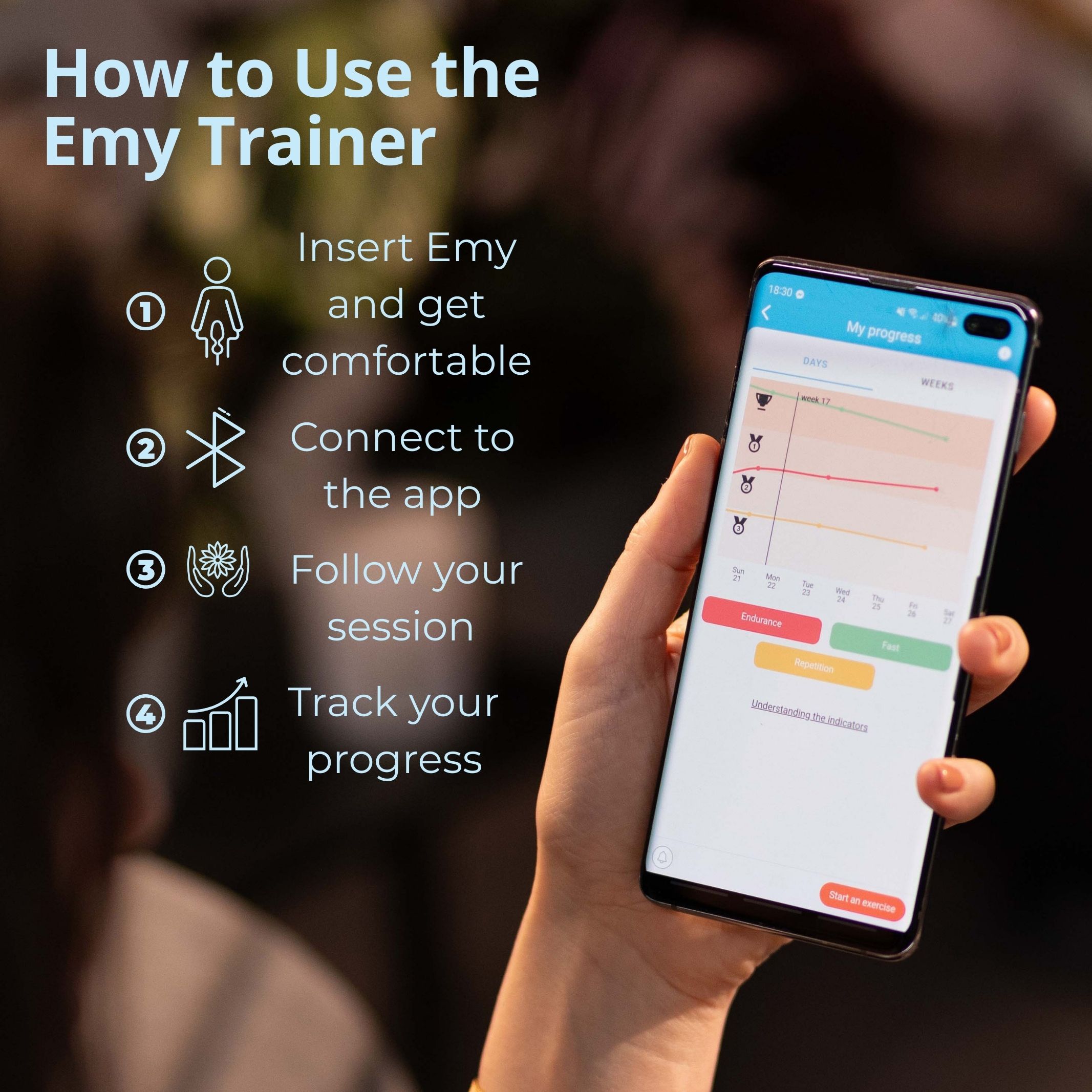 Emy Smart Pelvic Floor Trainer