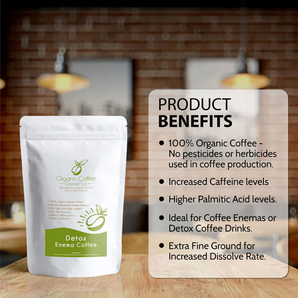 Organic Coffee Enema Detox 227g
