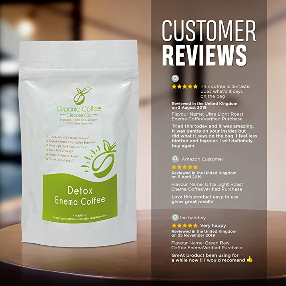 Organic Coffee Enema Detox 227g