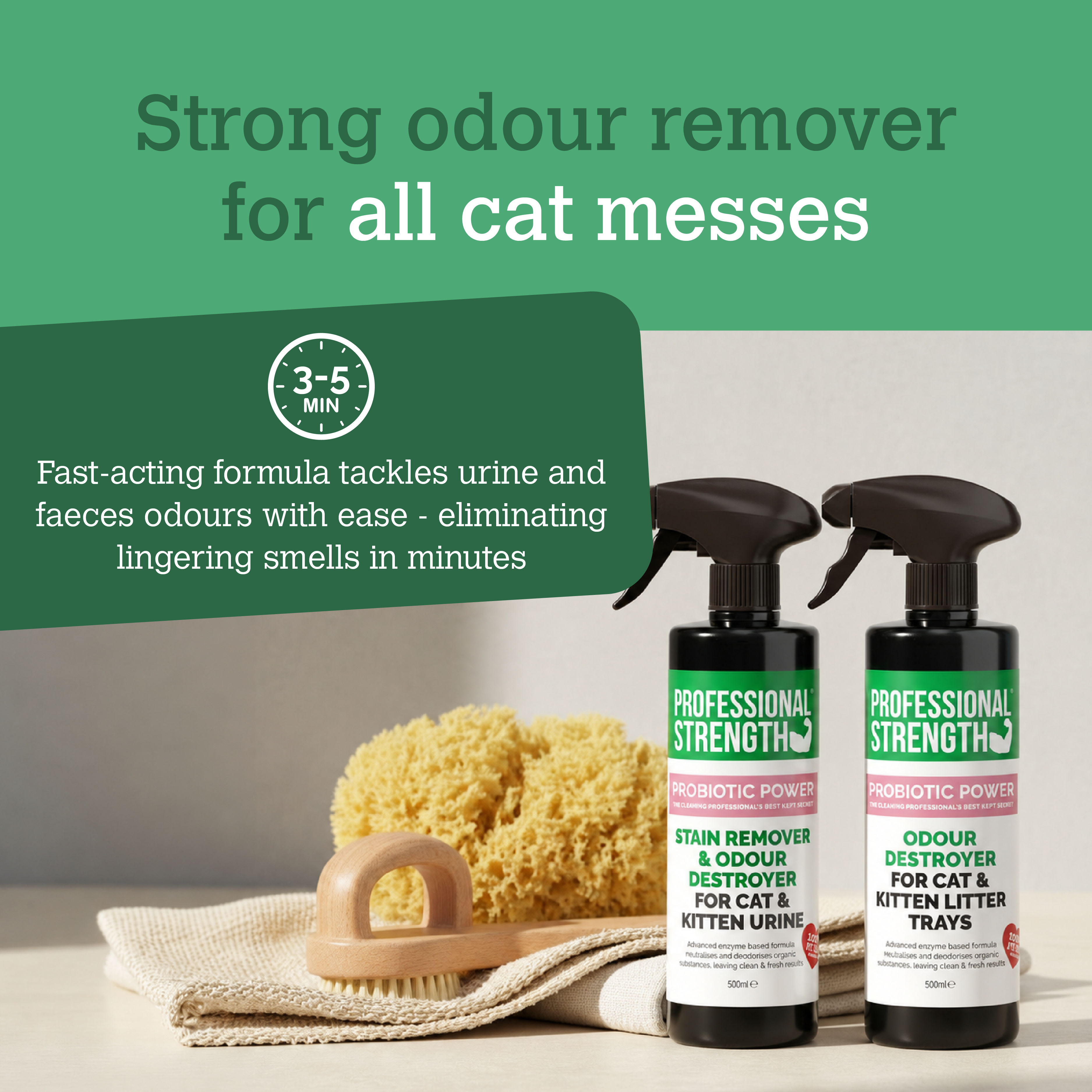 Professional Strength Ultimate Probiotic Cat Care Pack