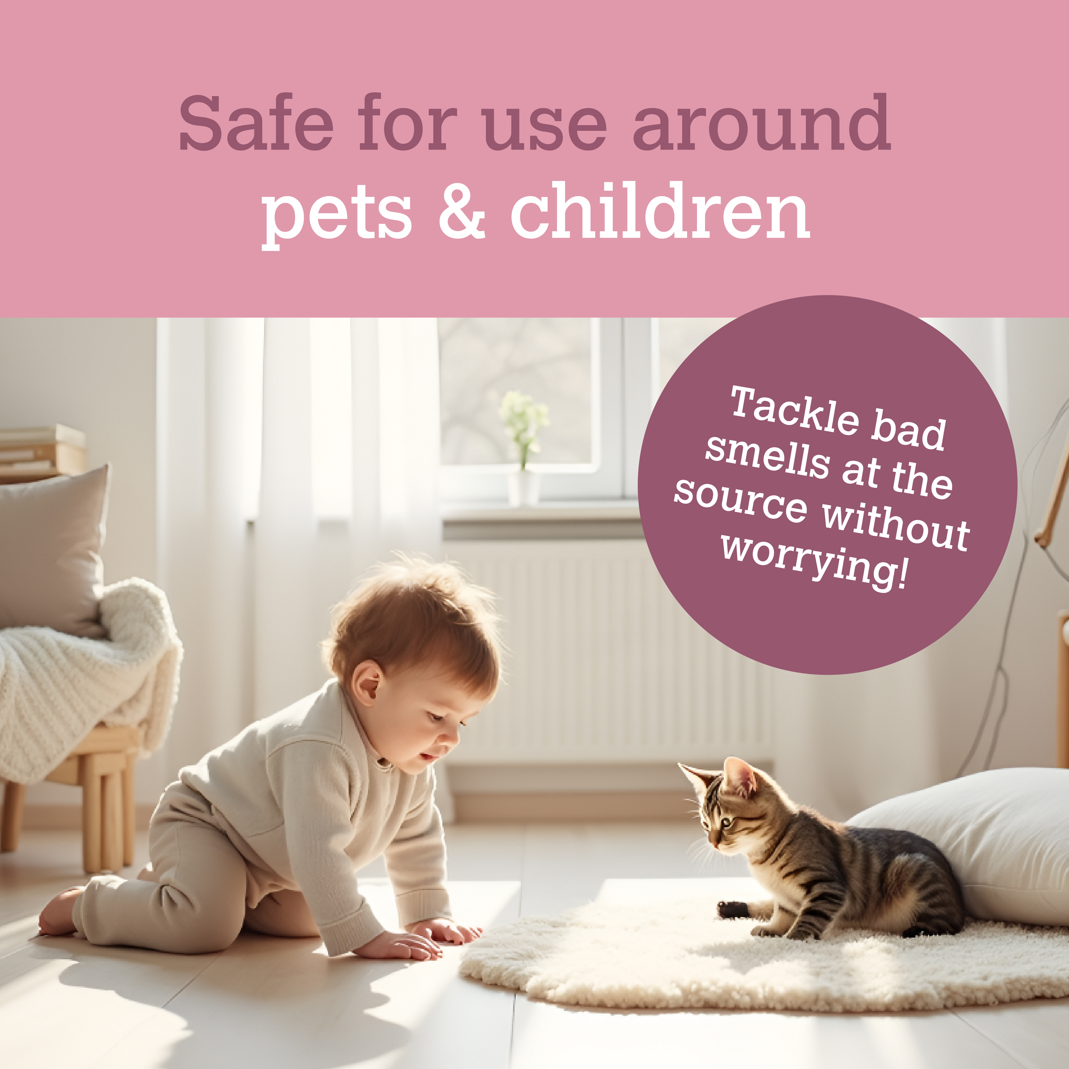 Professional Strength Probiotic Cat Litter Odour Destroyer