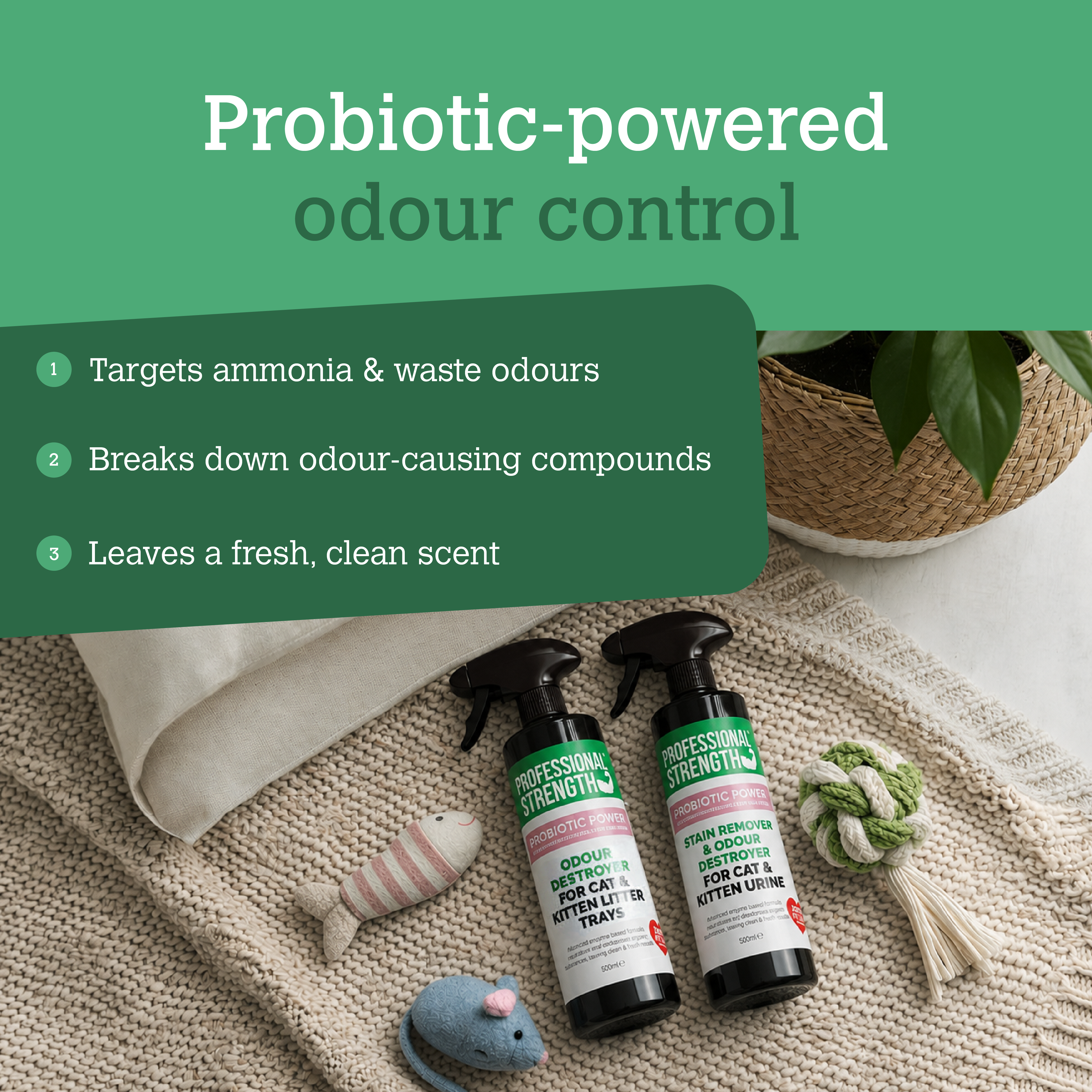 Professional Strength Ultimate Probiotic Cat Care Pack