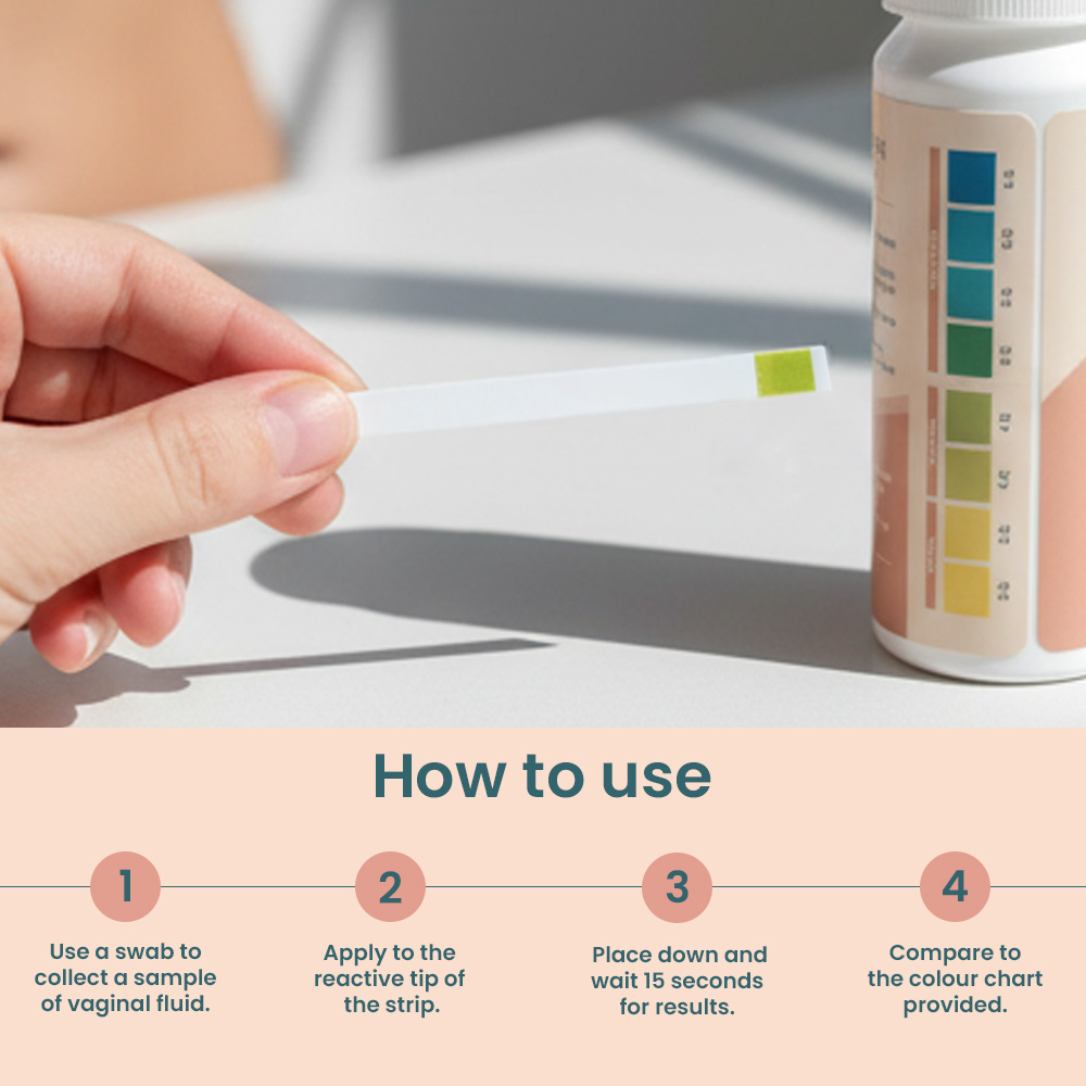 IntiFresh Vaginal pH & BV Test Strips