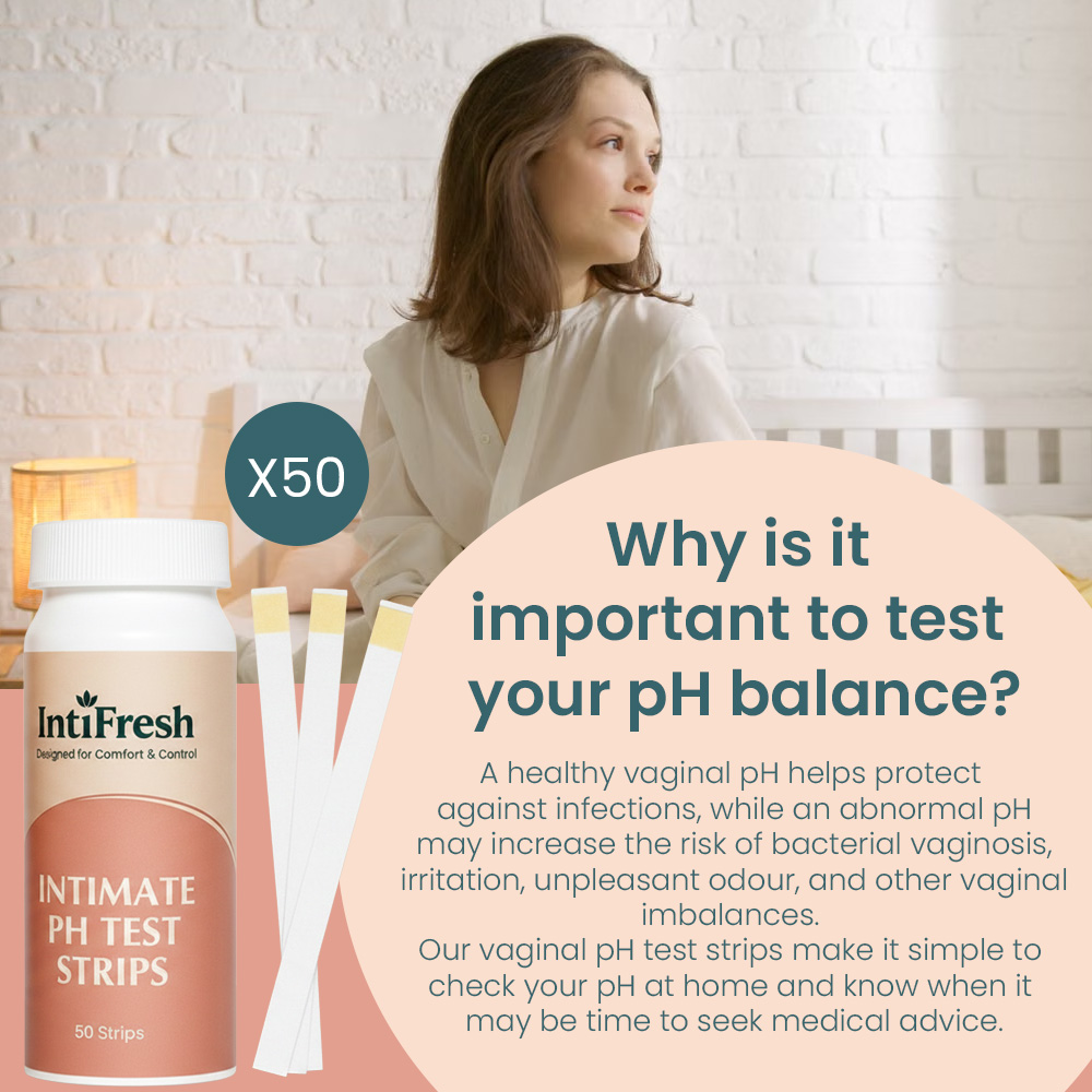 IntiFresh Vaginal pH & BV Test Strips