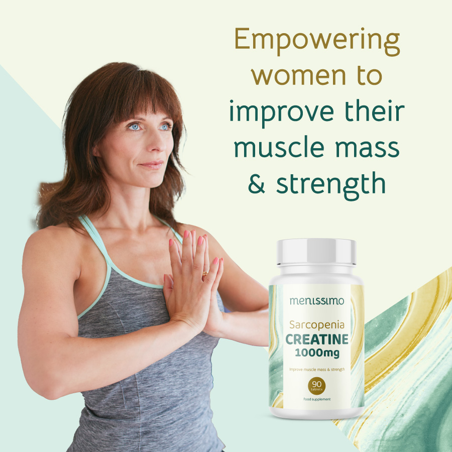 Menissimo Sarcopenia Creatine Supplement 1000mg 