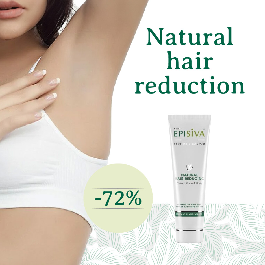 Hair Reducing Cream for Face & Body by Episiva