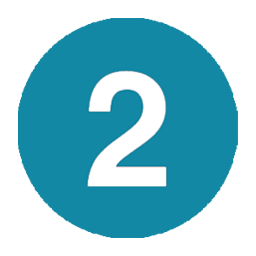 StressNoMore step 2 graphic with a number 2 icon and text explaining that customers earn points with every purchase or product review.