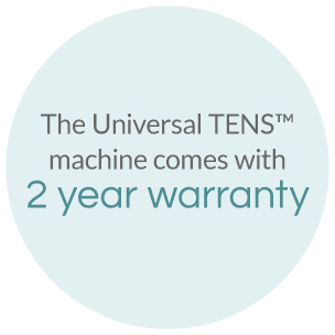 Universal TENS 2 Year Warranty