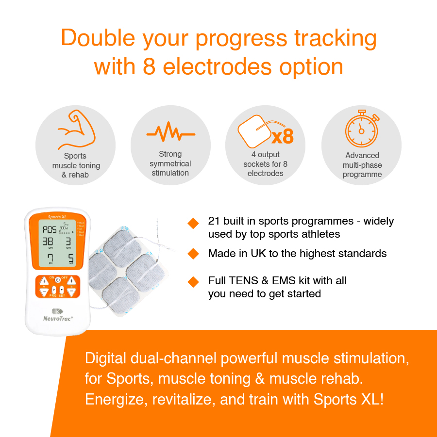 NeuroTrac Sports XL Muscle Rehab EMS Machine