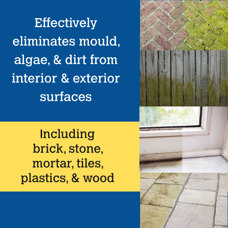 Professional Strength Fungicidal Wash Green Algae & Mould Remover