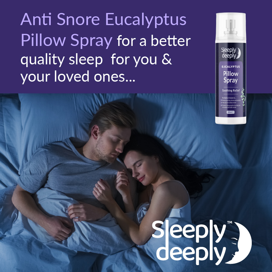 Sleeply Deeply Anti Snore Eucalyptus Pillow Spray