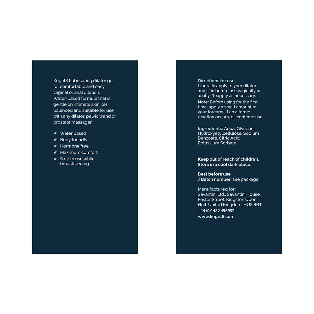 Kegel8 Dilator Lubricating Comfort Gel