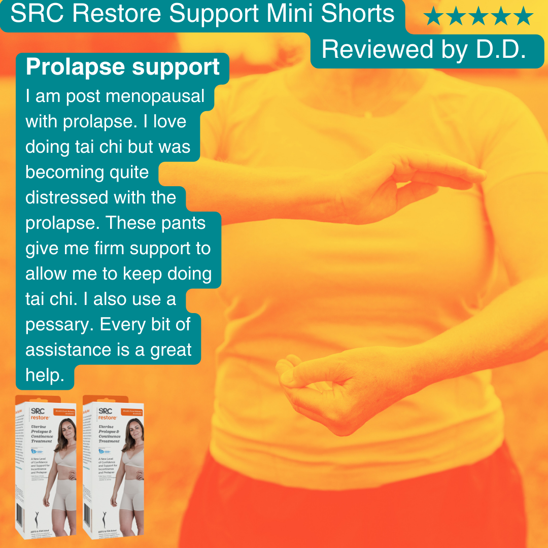 SRC Health Restore Incontinence & Prolapse Support Shorts