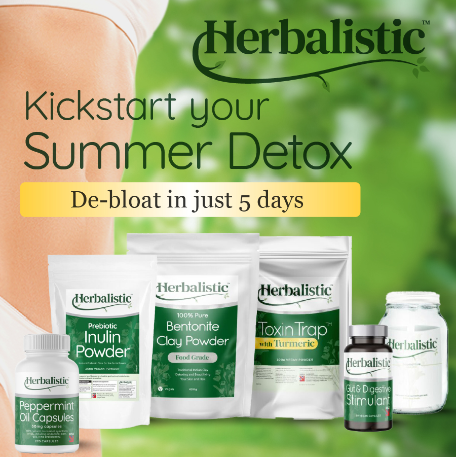 Herbalistic Bentonite Clay Powder Food Grade 300g