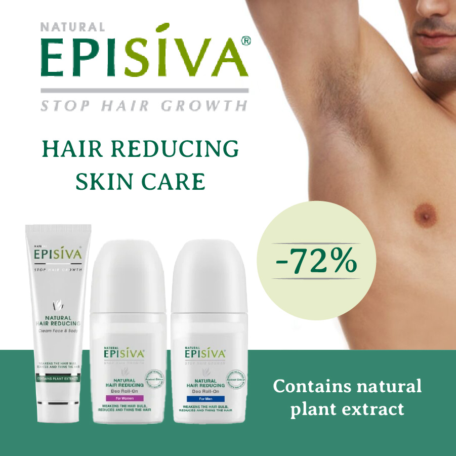 Hair Reducing Cream for Face & Body by Episiva