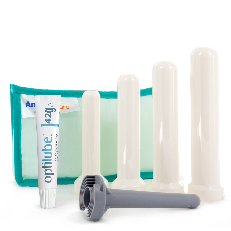Amielle Care Vaginal Dilator Set with Sylk Lubricant 0