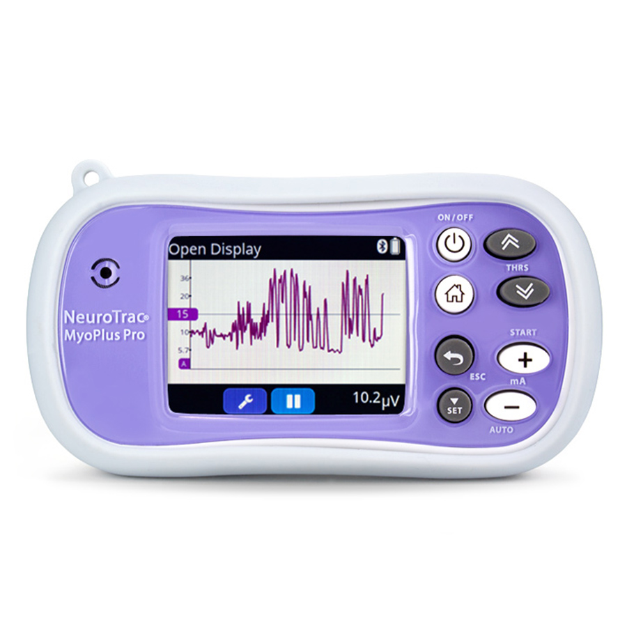 NeuroTrac MyoPlus Pro EMG biofeedback and neuromuscular stimulation unit with touchscreen, Bluetooth connectivity and on-screen muscle activity display for rehabilitation for the pelvic floor and muscle training 
