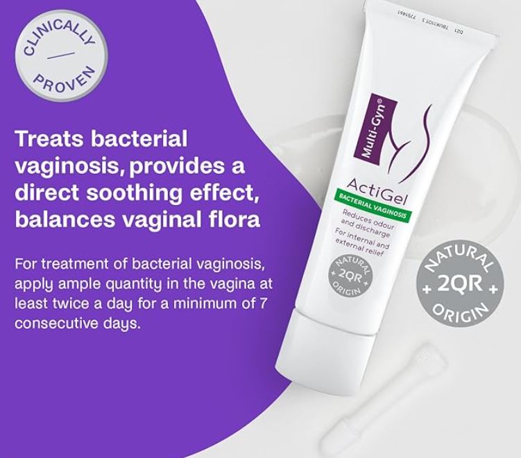 Multi-Gyn ActiGel Treats Bacterial Vaginosis (BV)