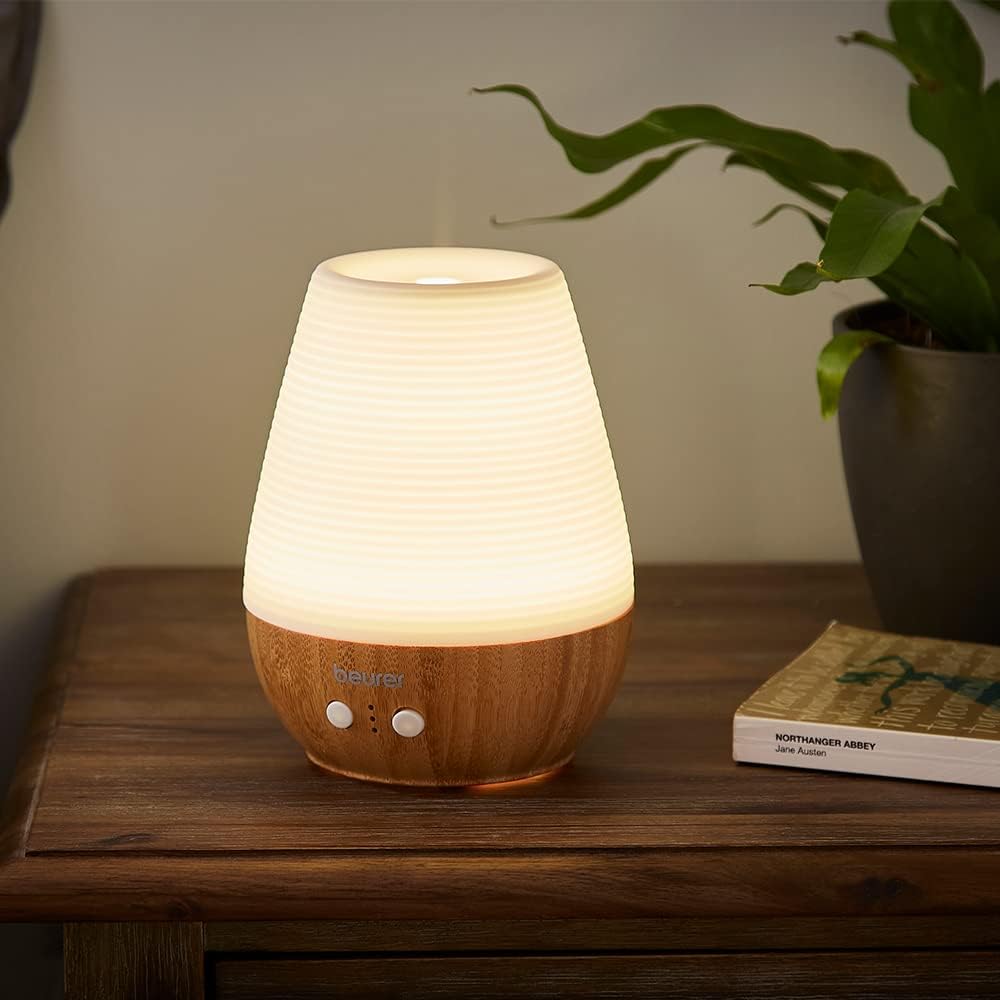 Beurer LA40 Ultrasonic Aroma Diffuser with LED Light-StressNoMore